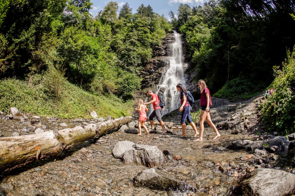Schleierwasserfall + Naturlehrpfad